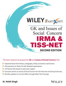 Wiley's ExamXpert GK and Issues of Social Concern - IRMA & TISS-NET, 2ed