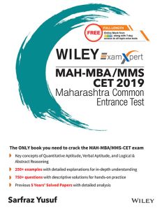 Wiley's ExamXpert MAH-MBA/MMS CET 2019 Maharashtra Common Entrance Test