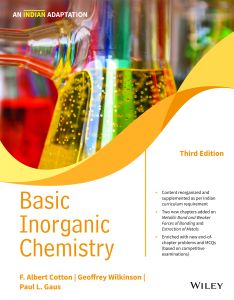 Basic Inorganic Chemistry, 3ed (An Indian Adaptation)