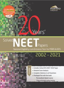 Wiley's 20 Years' Solved NEET Papers 2002 - 2021