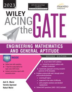 Wiley Acing the GATE: Engineering Mathematics and General Aptitude, 2ed, 2023