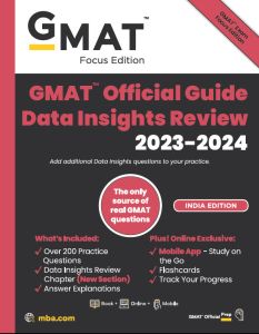 GMAT Official Guide Data Insights Review 2023 - 2024