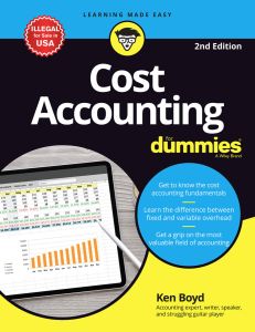 Cost Accounting For Dummies, 2ed