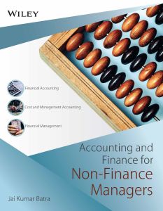 Accounting and Finance for Non - Finance Managers