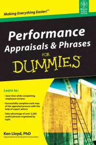 Performance Appraisals & Phrases for Dummies