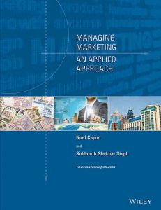 Managing Marketing: An Applied Approach