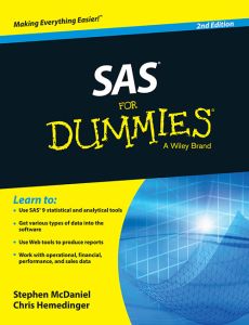 SAS For Dummies, 2ed