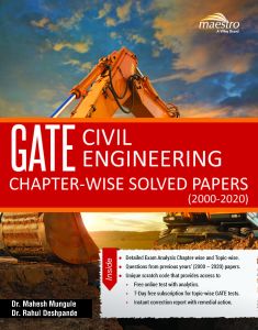 Wiley's GATE Civil Engineering Chapter - wise Solved Papers (2000 - 2020)