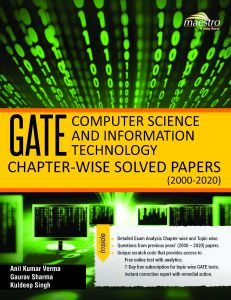 Wiley's GATE Computer Science and Information Technology Chapter - wise Solved Papers (2000 - 2020)