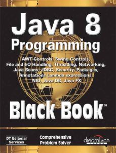 Java 8 Programming Black Book