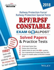 RPF/RPSF Constable Exam Goalpost Solved Papers and Practice Tests, 2018